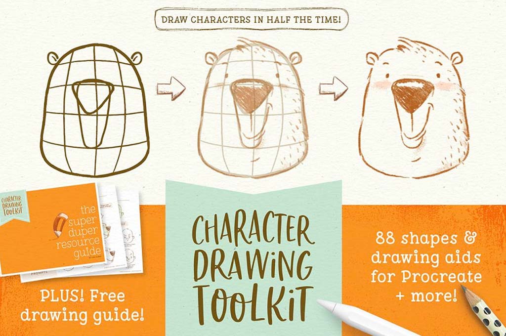 Procreate Character Drawing Toolkit