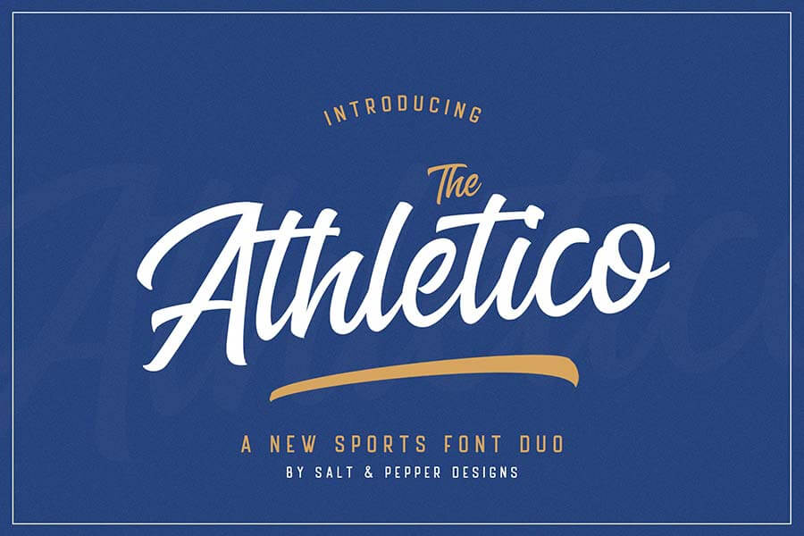 The Athletico Font Duo