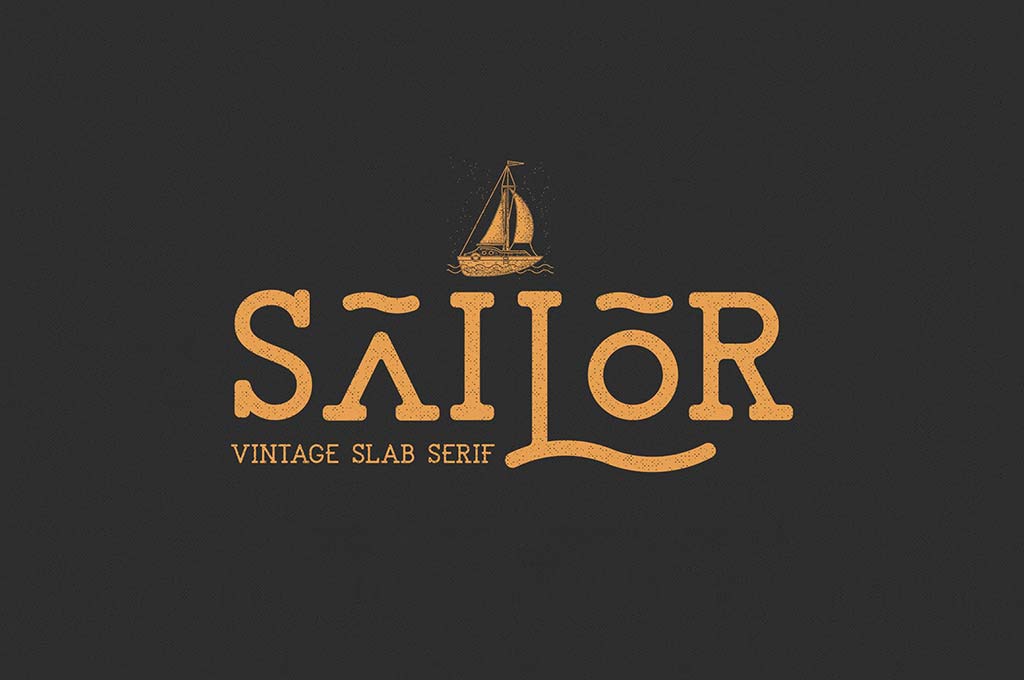 The Sailor Vintage Typeface