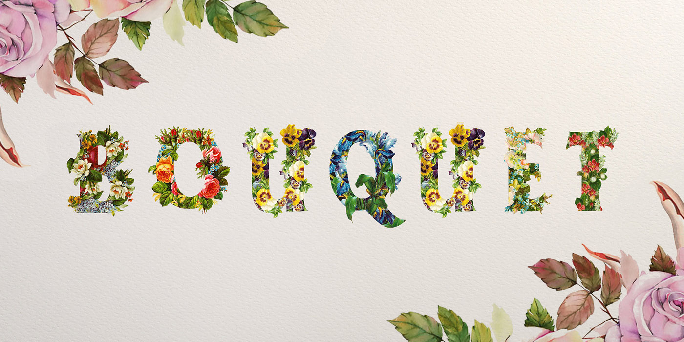 Flower Fonts - 40 Floral Fonts for Perfect Botanical Compositions u2014 ...