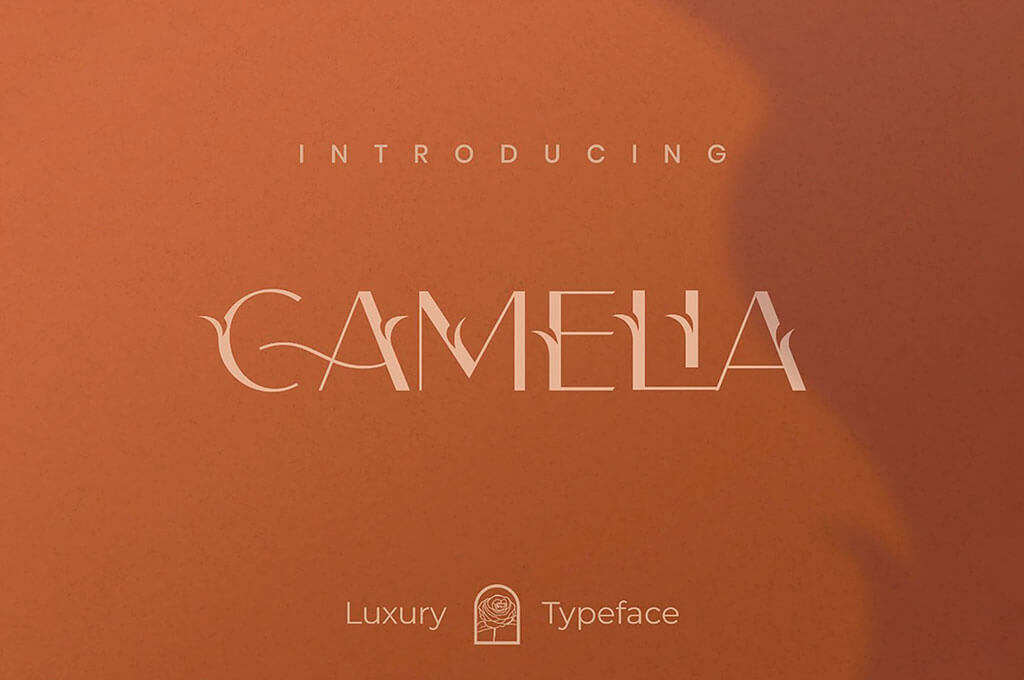 Camelia Sans — Unique Florist Typefacey