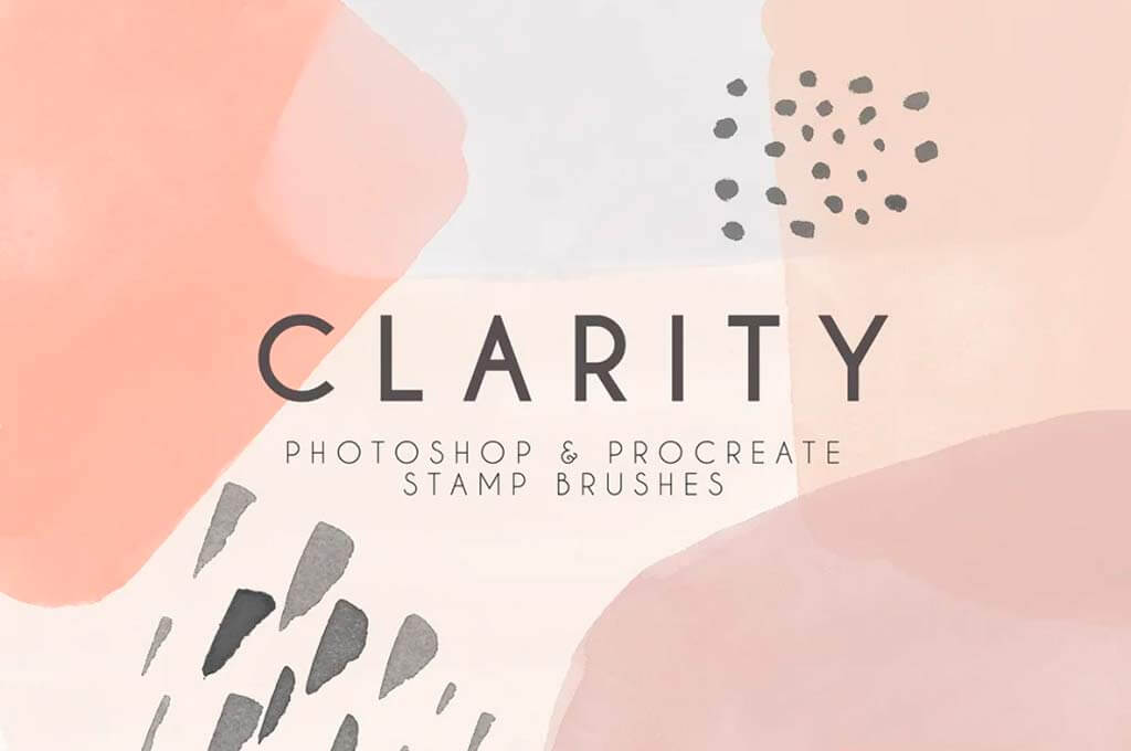 Clarity — Photoshop and Procreate Stamp Brushes