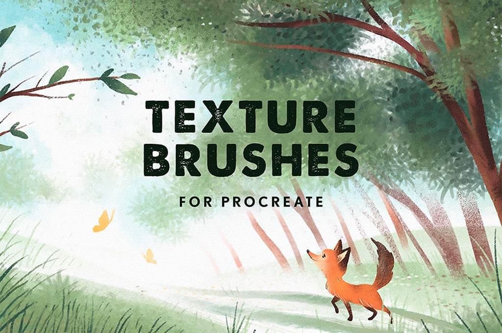 Free Texture Procreate Brushes
