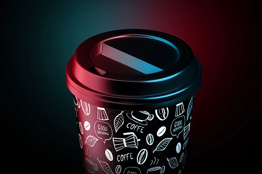 Freebie! Coffee Cup Animated Mockup