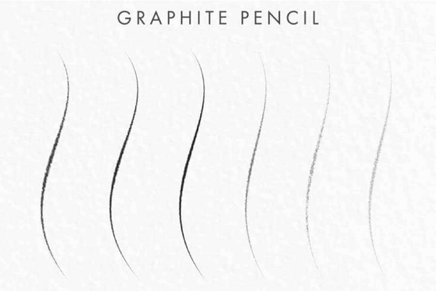 Free Graphite Pencil Photoshop Brushes