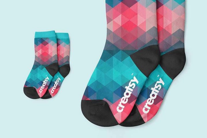 Download 🧦 24 Socks Mockup Templates to Showcase Your Creative Prints