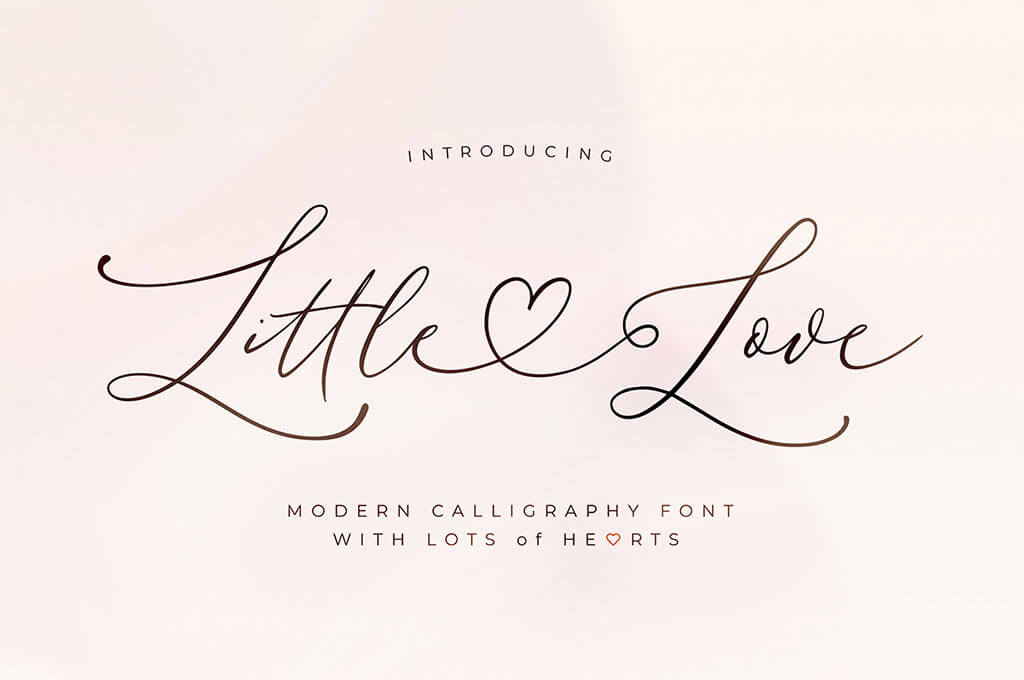 Little Love – Modern Calligraphy Font