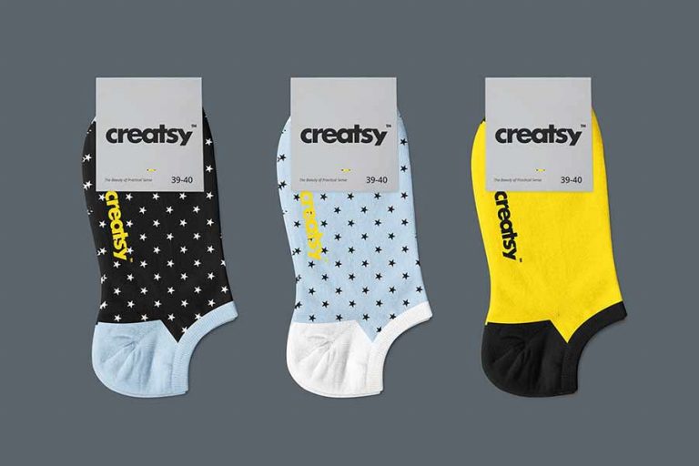 Download 🧦 24 Socks Mockup Templates to Showcase Your Creative Prints