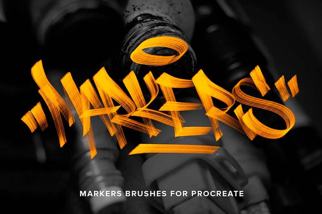 Markers Procreate Brushes