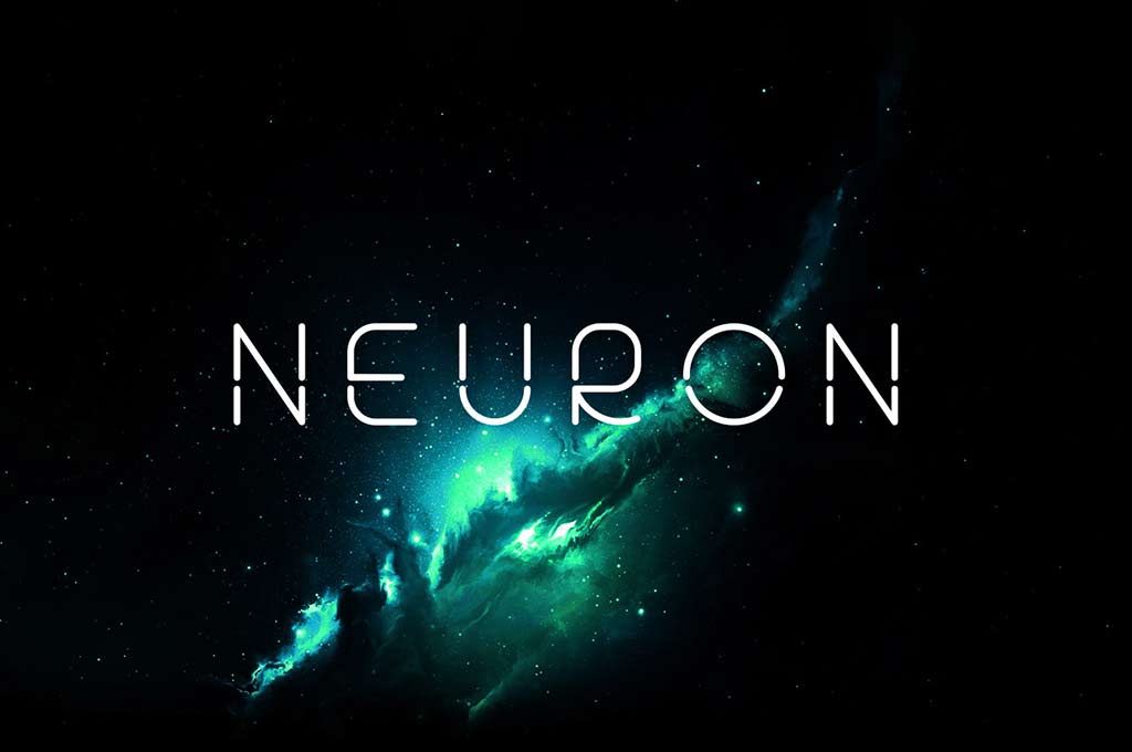 Neuron Spatial Typeface
