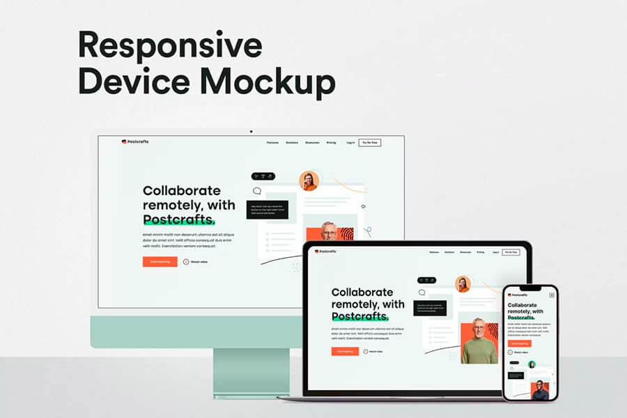 Responsive Device Mockup