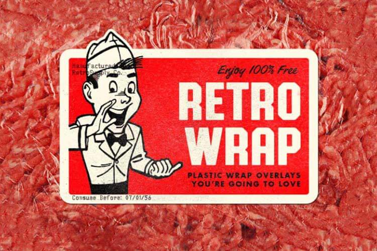 Retro Wrap Free Plastic Textures