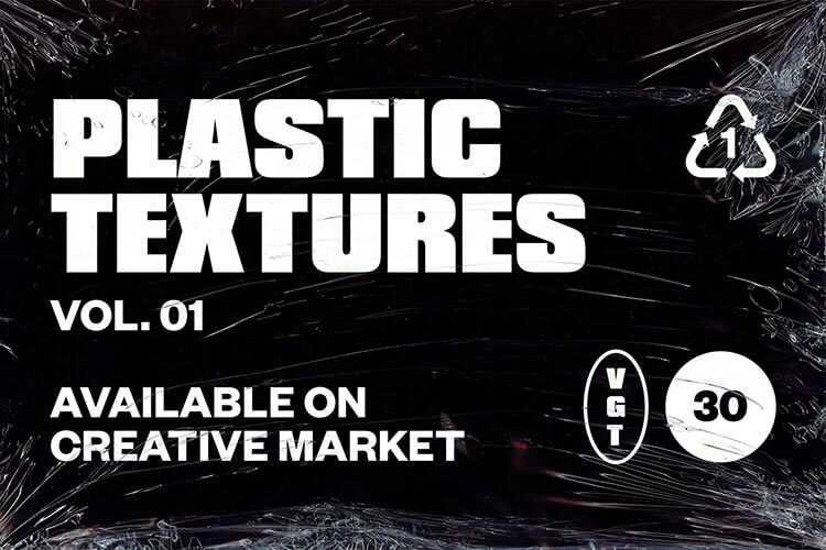 Shrink Plastic Wrap Textures