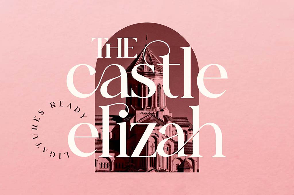 The Castle Elizah Serif Font LS