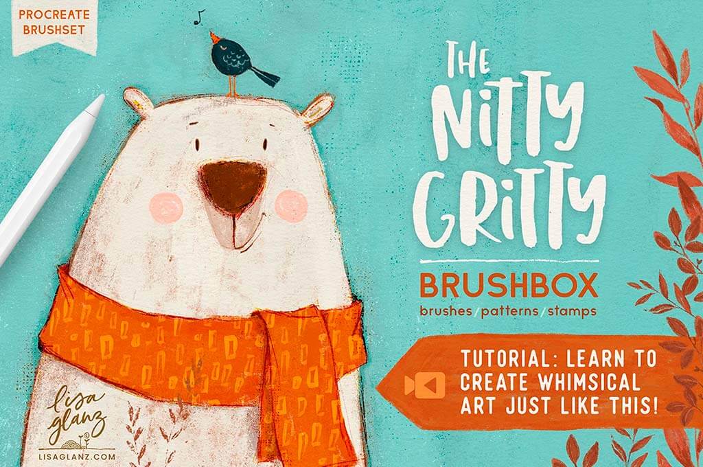 The Nitty Gritty Brushbox for Procreate