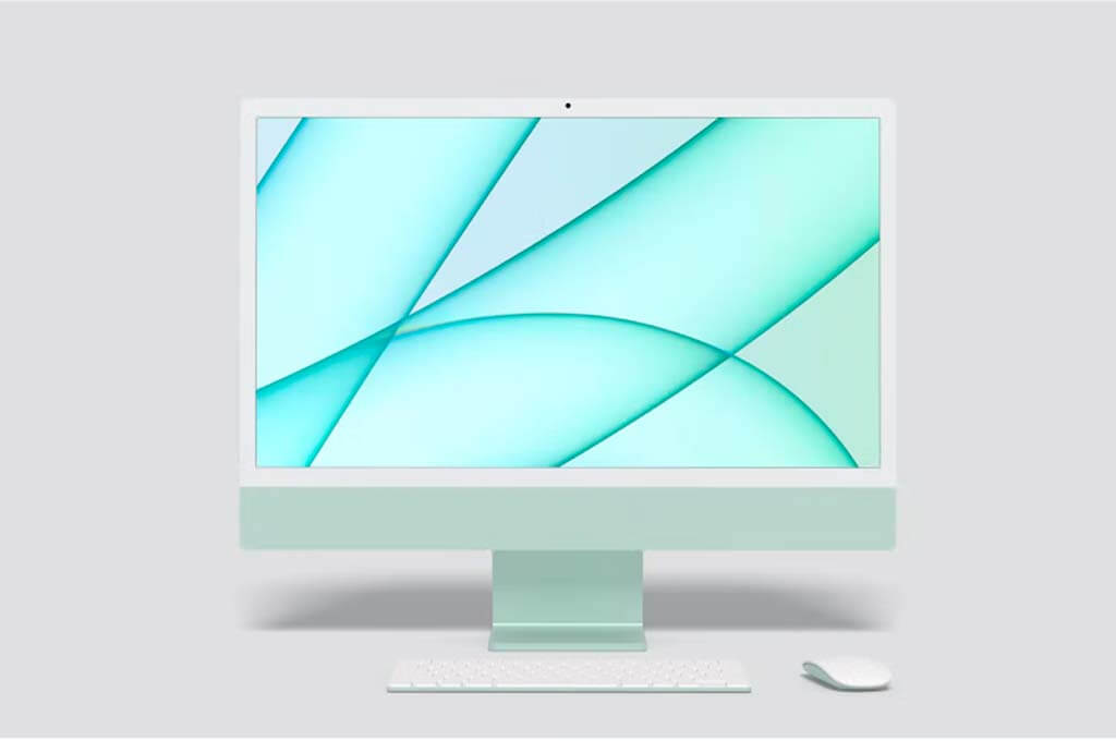 iMac 24’’ 2021 Mockup