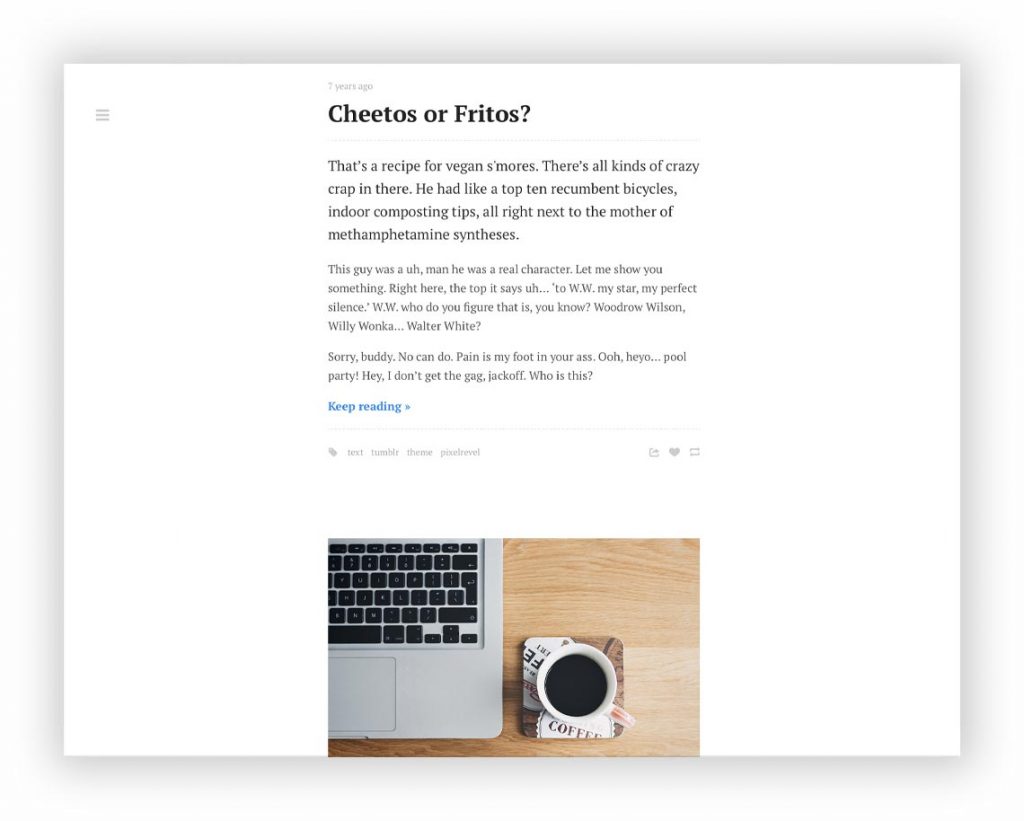 40+ Best Tumblr Themes For Writers — Free & Paid — The Designest