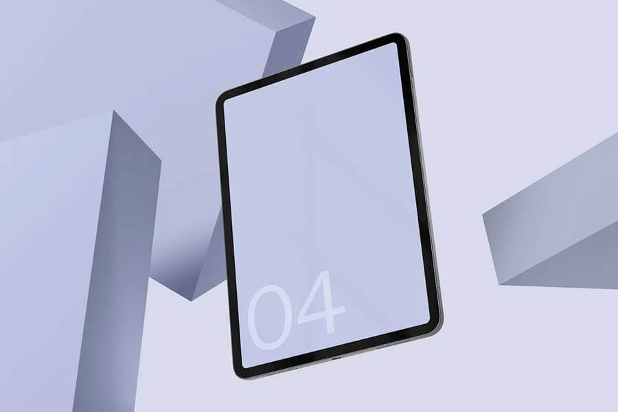 iPad Pro 04 Standard Mockup