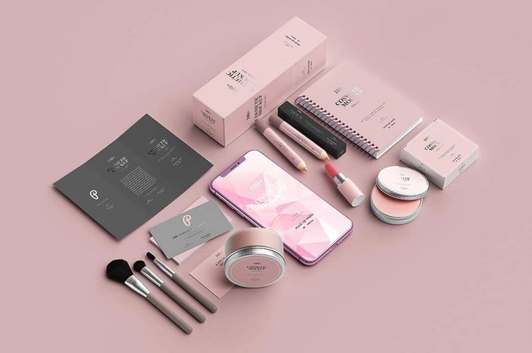 120+ Best Free Cosmetic Mockup Templates