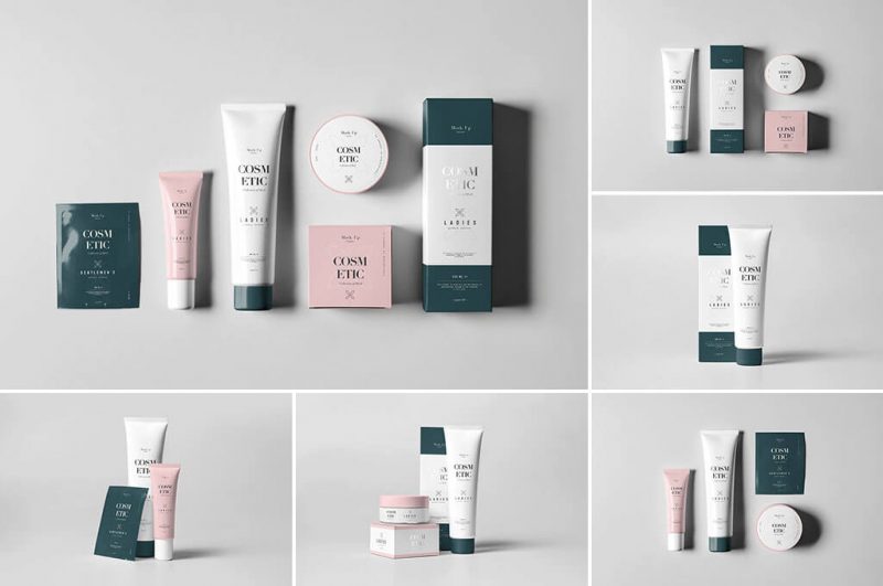 112+ Best Cosmetic Mockups — Free & Premium on The Designest