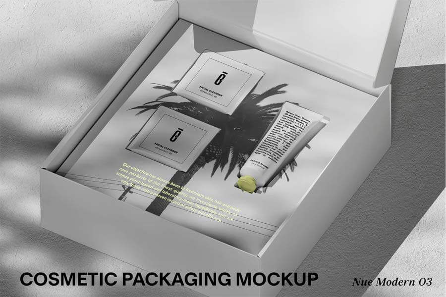 Cosmetic Packaging Mockup