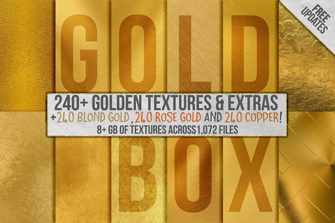 Gold Foil Textures, Gold Backgrounds