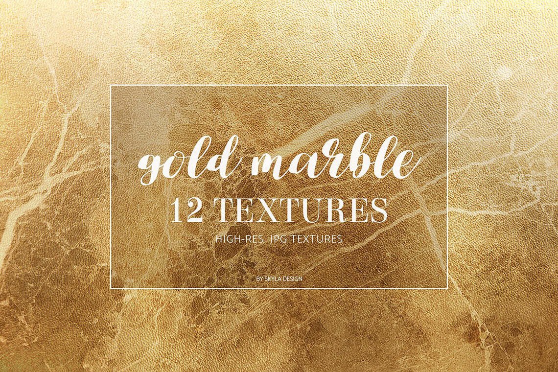 Gold Marble Texture Backgrounds