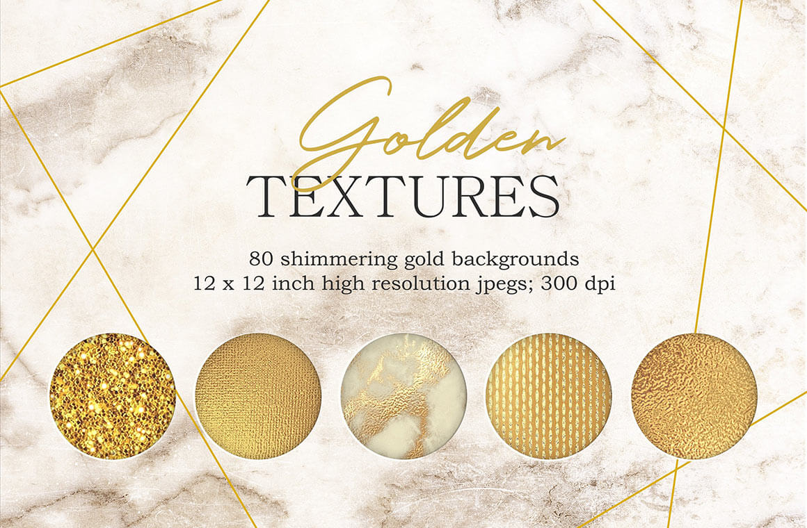 Gold Textures Bundle