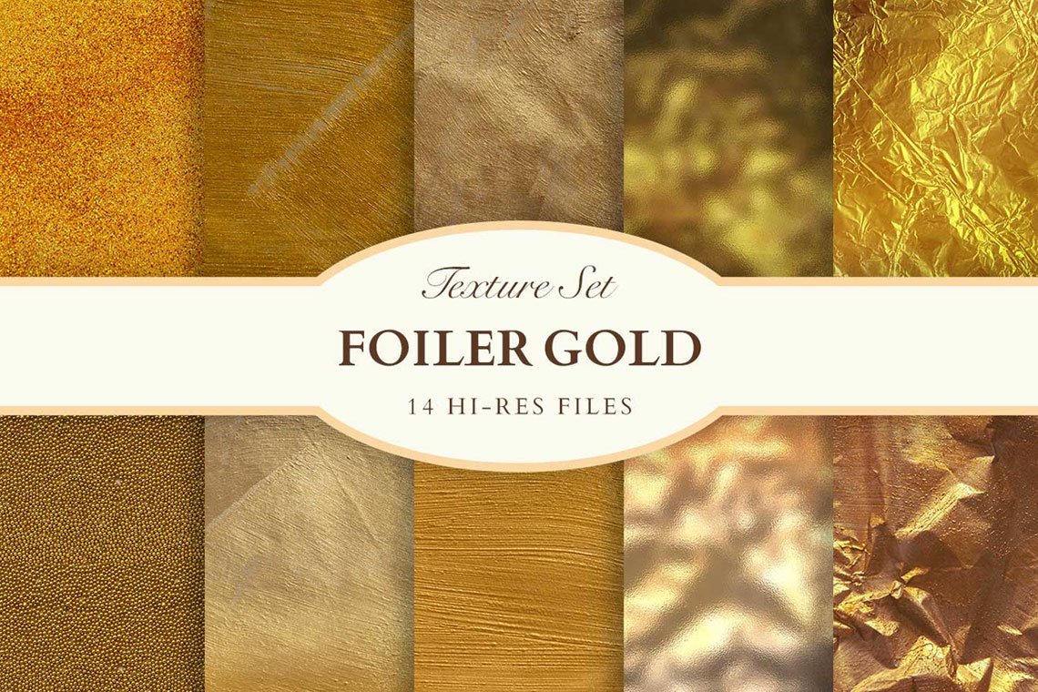 Precious Gold Textures Kit