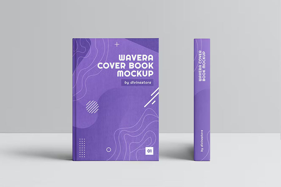 Wavera Cover Book Mockup