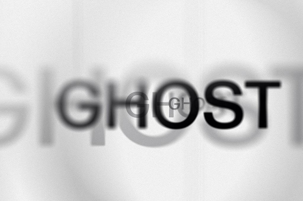 Ghost Letters Text Effect