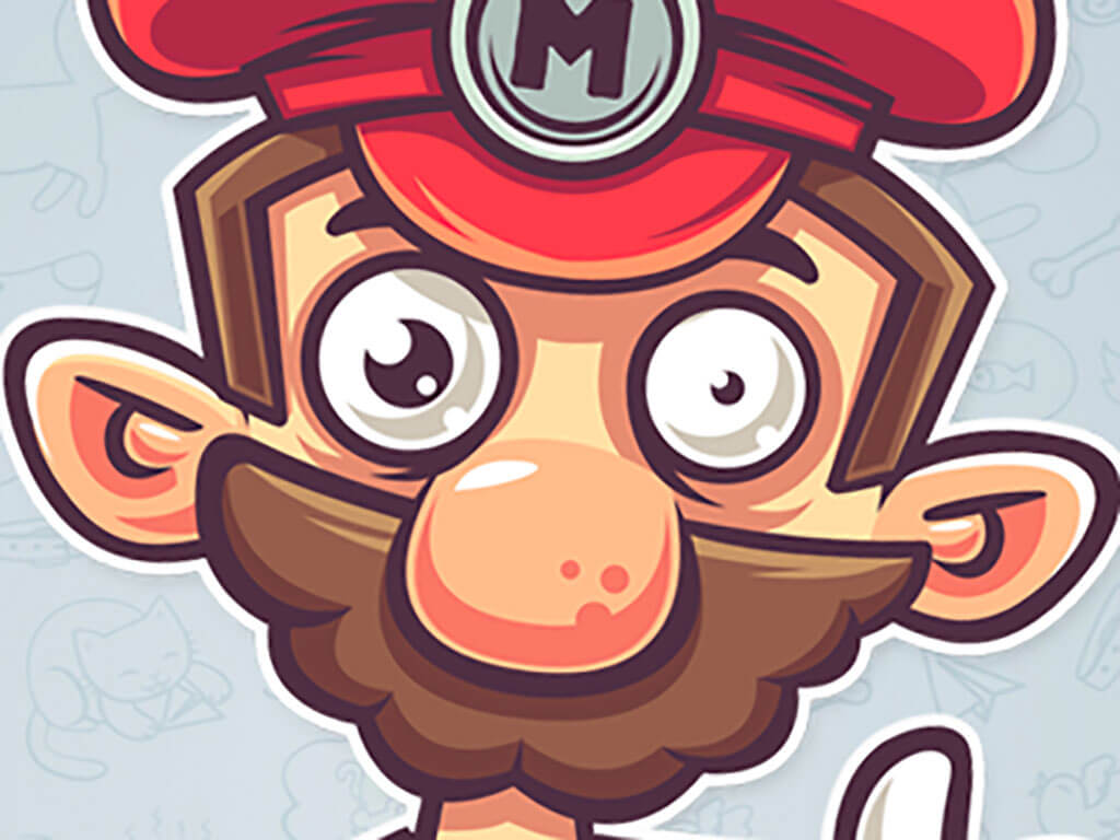 Mario Fan Art by Evgeny Polukhin