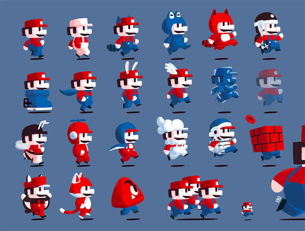 Mario Fan Art by Felo Lira