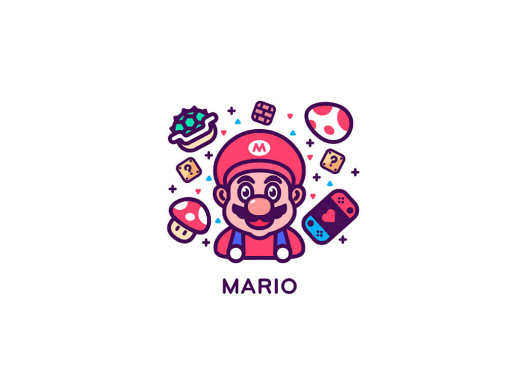 Mario Fan Art by MiroCat