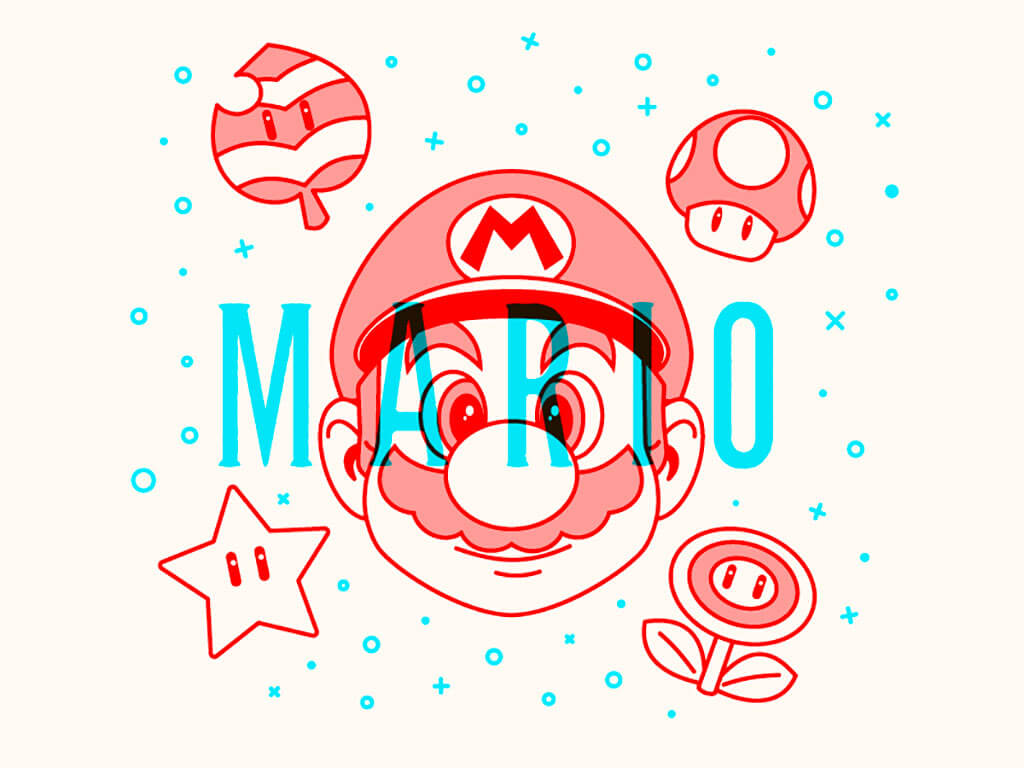 Mario Fan Art by Nick Brito