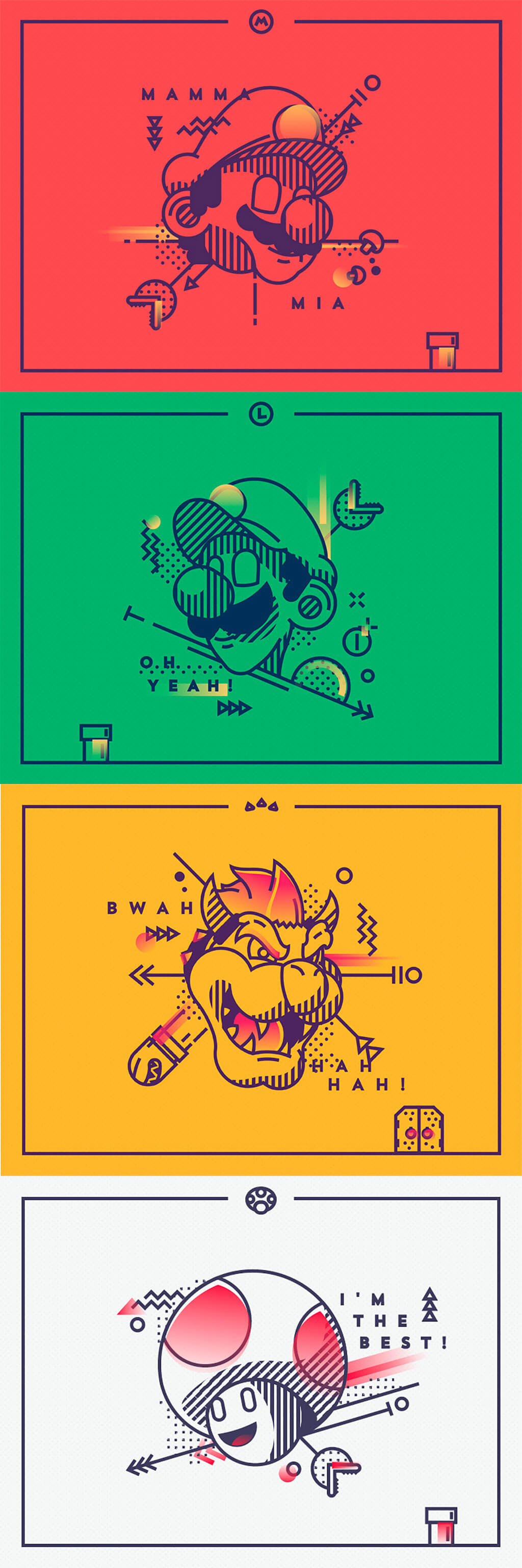 Mario Fan Art by Tsuriel