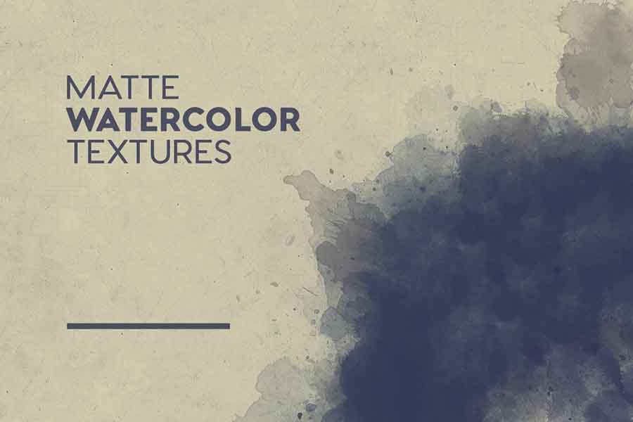 Matte Watercolor Textures