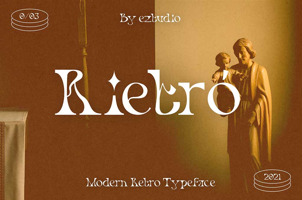 Modern Retro Font — Rietro