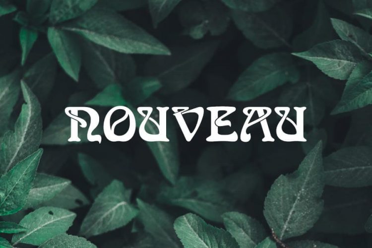 25 Art Nouveau Fonts — Download Free on The Designest