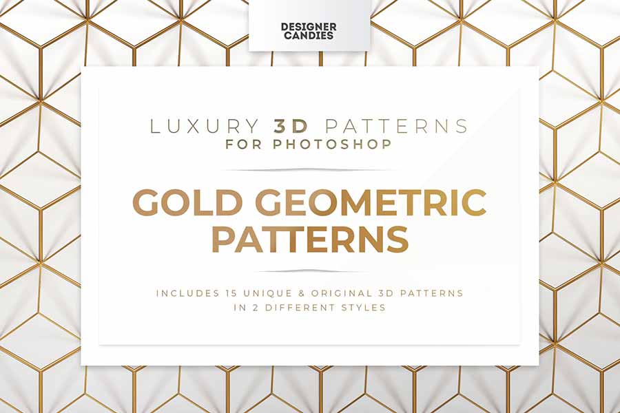 Gold Geometric Patterns