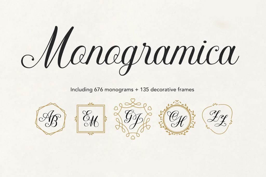Monogramica Unique Ligature Font
