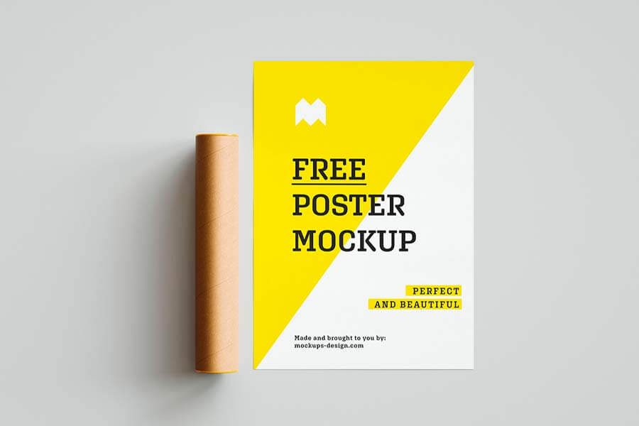 Free Poster Mockup 2