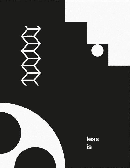 Less is More by Marco Oggian