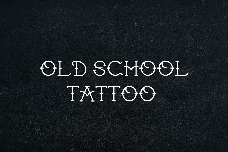 Tattoo Font