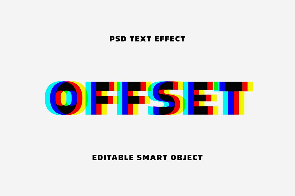 Glitch Text Effect - Graphics