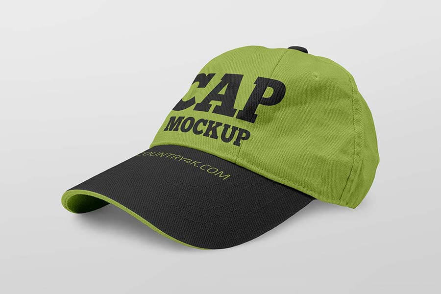 Download Download Snapback Trucker Cap Mockup Back View Psd PSD Mockup Templates