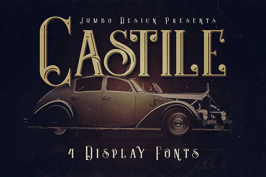 Castile — Display Font