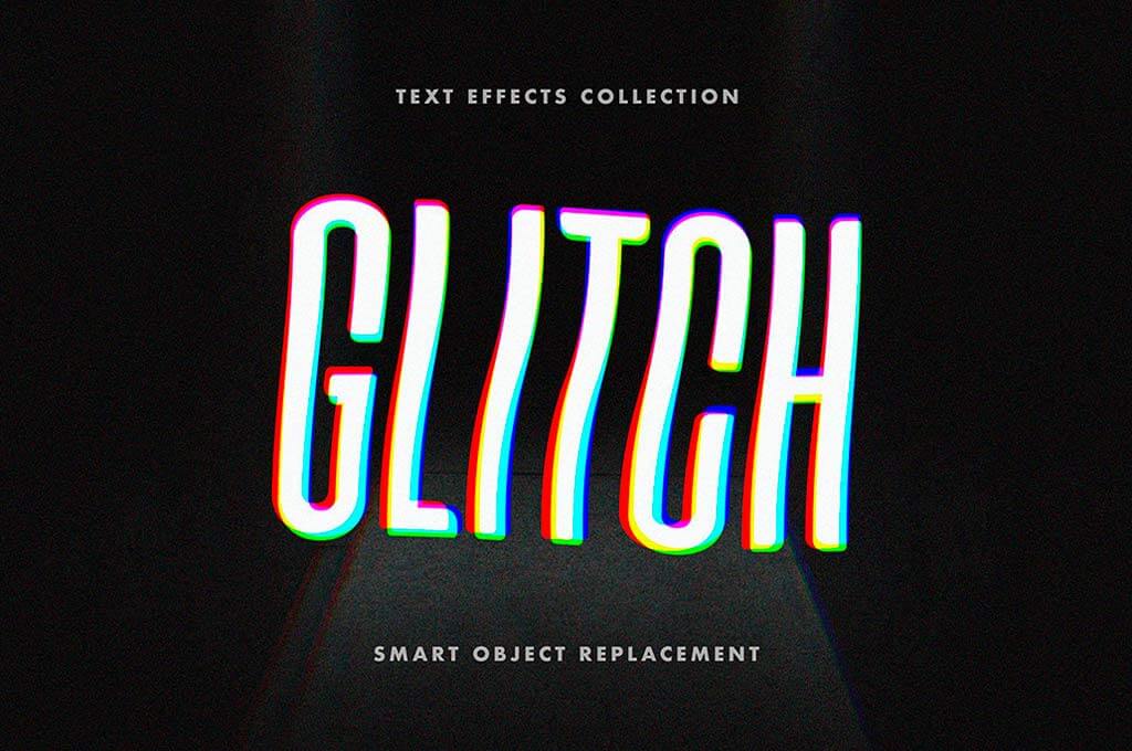Crashed Glitch Text Effects