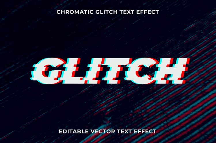55+ Best Glitch Effects Photoshop Selection (Free & Paid)