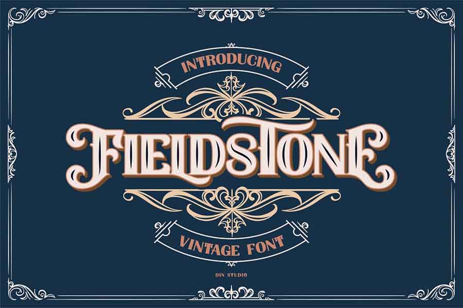 Fieldstone — Layered Fonts